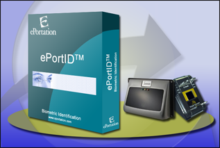 ePortId Product Image with Palm Secure and Eyeglance